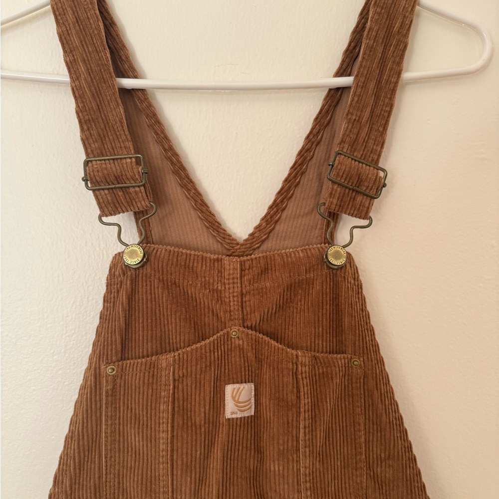 TNA Tan Corduroy Overalls - Picture 2 of 10